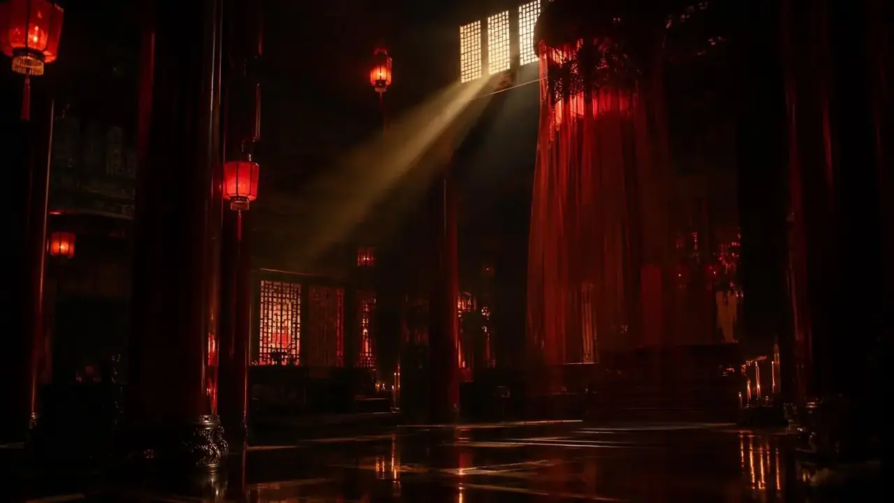 千岁万福 古装短剧主视觉 千岁万福剧照,古装短剧《千岁万福》主视觉