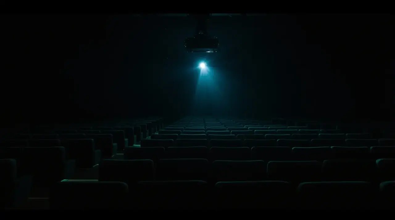 深夜十二点的电影 悬疑短剧主视觉 深夜十二点的电影剧照,悬疑短剧《深夜十二点的电影》主视觉